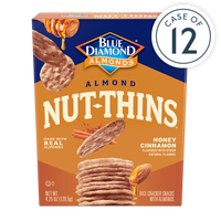 Nut-Thins® Honey Cinnamon Gluten-Free Crackers, Case of 12