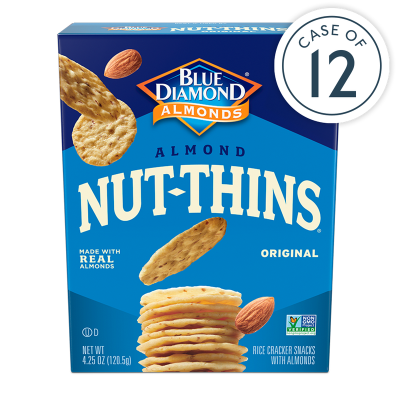 Nut-Thins® Original Gluten-Free Crackers, Case of 12