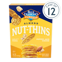Nut-Thins® Pepper Jack Cheese Gluten-Free Crackers, Case of 12
