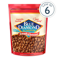 Case of 6, 25 oz Bags of Smokehouse® Almonds