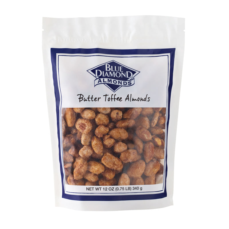 Butter Toffee Almonds, 12oz Bag