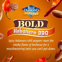 BOLD Habanero BBQ Almonds, 6oz Cans, Case of 12