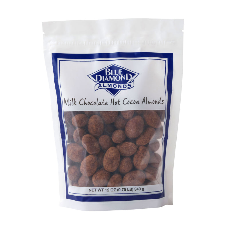 Hot Cocoa Flavored Almonds, 12oz Resealable Bag