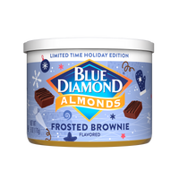 Frosted Brownie Flavored Almonds, 6oz Cans, Case of 12