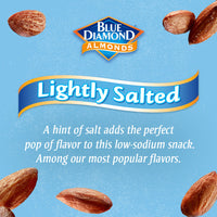 Lightly Salted Low Sodium Almonds, 6oz Cans, Case of 12