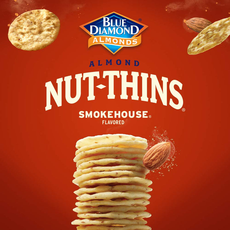 Nut-Thins® Smokehouse® Gluten-Free Crackers, Case of 12
