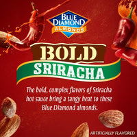 BOLD Sriracha Flavored Almonds, 6oz Cans, Case of 12