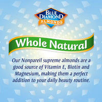 Whole Natural Almonds, 25oz Bags