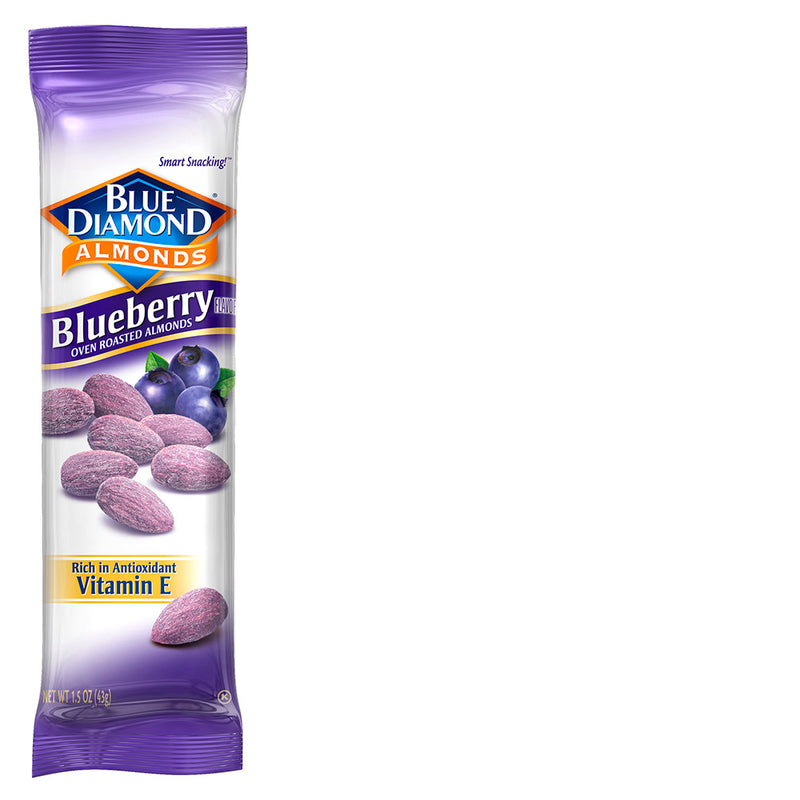 Individual 1.5oz Tube of Oven Roasted Blueberry Almonds