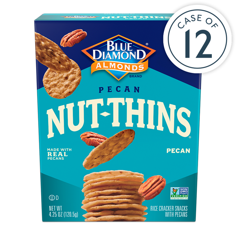 Nut-Thins® Pecan Gluten-Free Cracker, Case of 12