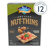 Nut-Thins® Artisan Sesame Seed Gluten-Free Crackers, Case of 12