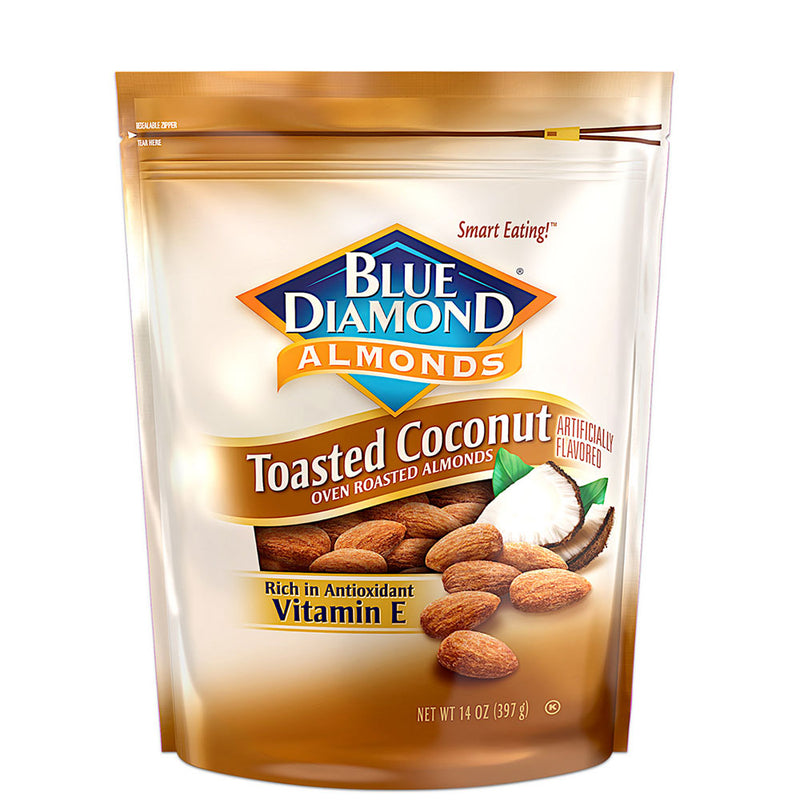 14oz Bag of Toasted Coconut Almonds